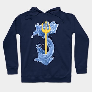 Poseidon Trident Hoodie